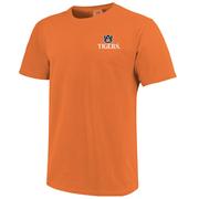 Auburn Golden Retriever Football Comfort Colors Tee